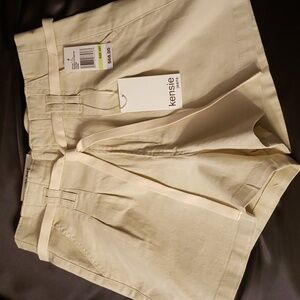 Kensie jeans NWT high rise natural color shorts